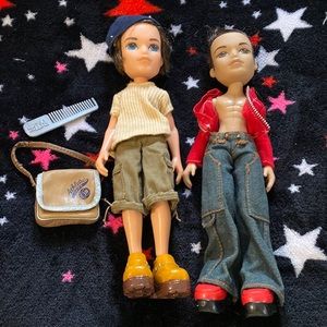 Pair of Bratz Boyz dolls